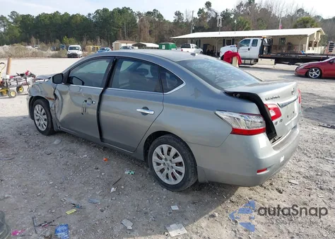 2013 Nissan Sentra Sv from USA, damaged, VIN 3N1AB7AP9DL658687